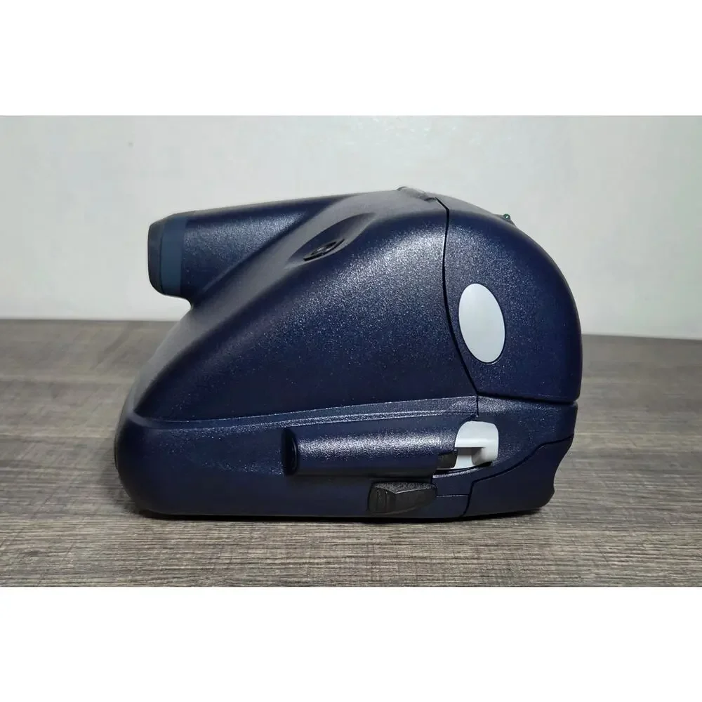 Polaroid Vintage Blue 600 Round Instant Film Camera With Manual & Carrying Bag